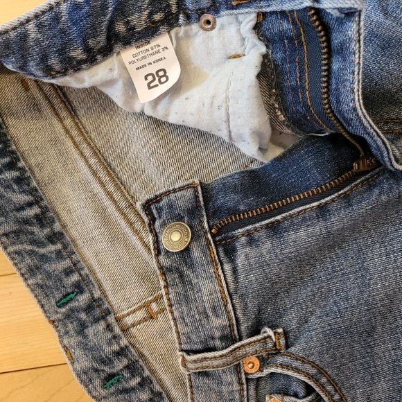 Premium Jeans Made in Korea Size 28 Flare Fit - Picture 4 of 4